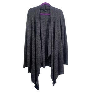 Barefoot Dreams Cozy Chic Lite Island Wrap Cardigan Size L/XL Gray